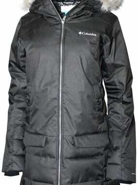 Columbia Women's Dark Gray Hidden Hills Winter Jacket